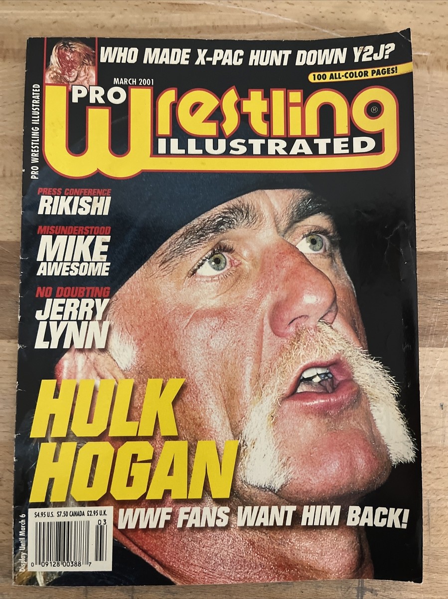 Pro Wrestling Illustrated - March 2001 - Hulk Hogan - X Pac 