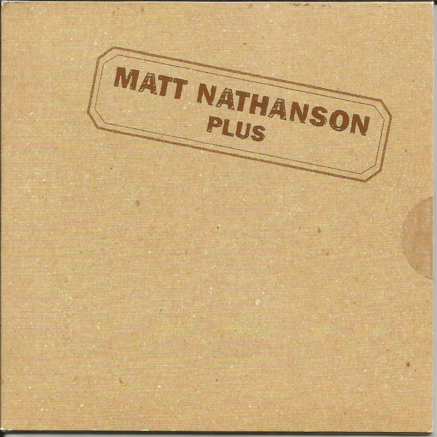 MATT NATHANSON Plus 2003 LIMITD Rare LIVE & ACOUSTIC 3TRX PROMO DJ CD Single USA