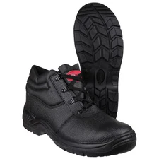 Centek FS330 black  LACE-UP STEEL TOE/MIDSOLE work safety boot INDUSTRIAL GRADE
