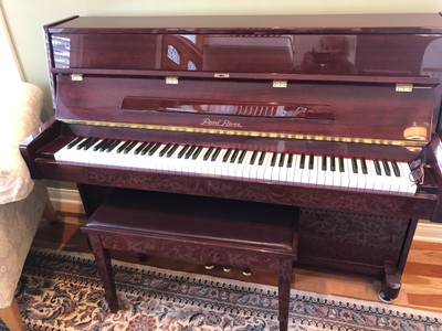 Pearl River Upright Piano with Stool | eBay