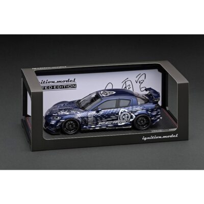 Ig3243 1/18 Mazda Rx-8 Se3P Re Amemiya Blue Metallic With Mr