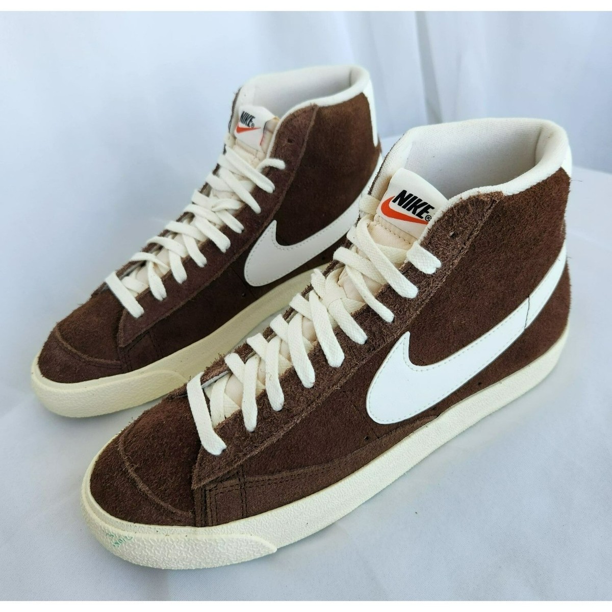 MEN\'S NIKE BLAZER MID 77 VINTAGE BROWN WHITE DV7006-200 NIKE Blazer Mid  main image 3