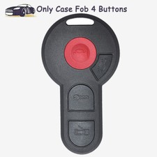 Remote Key Case Fob 4btn Shell For Volkswagen Vw Cabrio Beetle Golf Passat Jetta