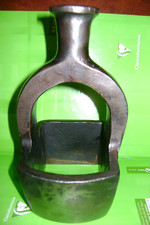 OUTIL ancien Bourrelier ,Cordonnier, Sellier, emporte pièces cuir ,18 x10,5 x7,5