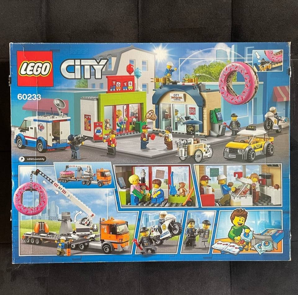 LEGO CITY: Donut shop opening (60233) 673419304306| eBay