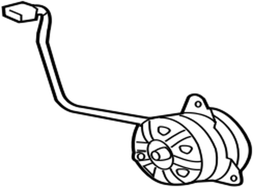 1636331330 Toyota Motor, cooling fan 1636331330, New Genuine OEM Part