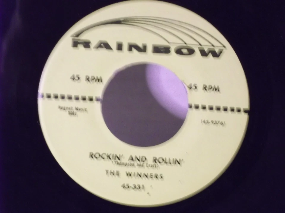 The Winners,Rainbow 331,"Can This Be Love?",US,7" 45,1958 R&B, reissue, Mint - Image 2 of 2