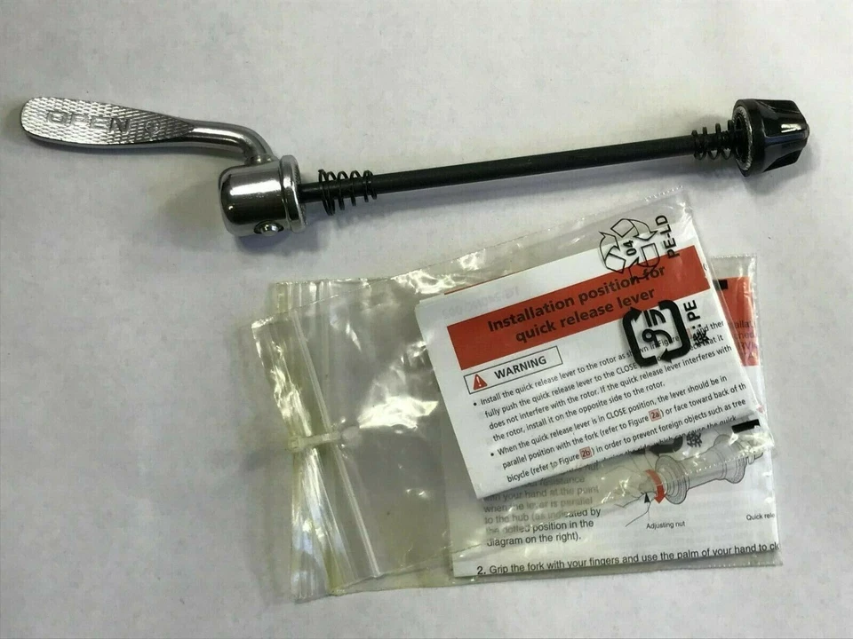 New Shimano Front Quick Release Skewer – Lightweight, Durable, Fits Standard QR - Image 3 of 3