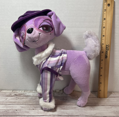 Bratz Petz Dogz Purple Ooh La La Sandrine Plush Stuffed Animal Dog Pet Doll