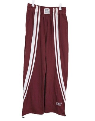 Severs Pants Size M Sweat Tracksuit Burgundy Adjustable Athletic Comfort BNWT 
