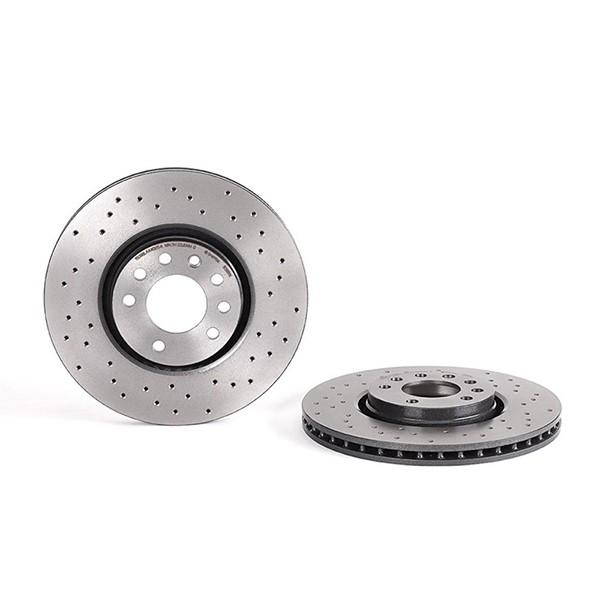 2x Brake Discs Pair Vented fits VAUXHALL ASTRA G, H Front 2000 on 308mm Set New - Image 32