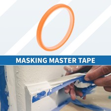 1 pc 0.2 Inches x 10.9 Yards Painters Tape Masking Tape No Residue Orange