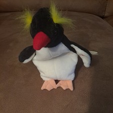 TY Beanie Babies FRIGID The Penguin vintage plush 2000 with TAGS - VGC