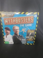 Discovery Channel Mythbusters Board Game Complete Buster Catapult Science