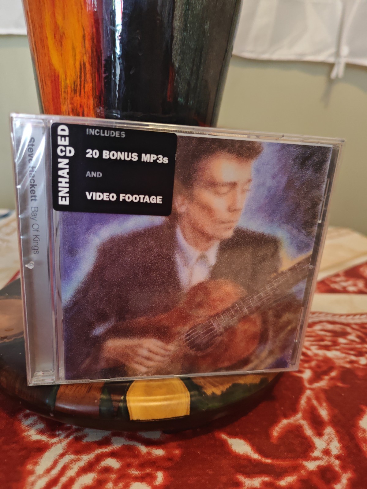 Steve Hackett :Bay of Kings CD Album. Enhanced CD. 20 Bonus Mp3s & Video Footage