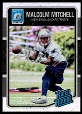 2016 Donruss Optic Rated Rookies Malcolm Mitchell Rookie New England Patriots