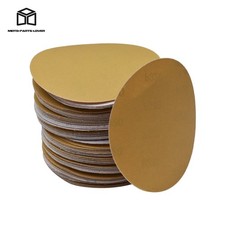 High Quality 100 Pack 6" 240 Grit Hook Loop Pads Sanding Disc Flocking NO-Hole 0.19 per gallon