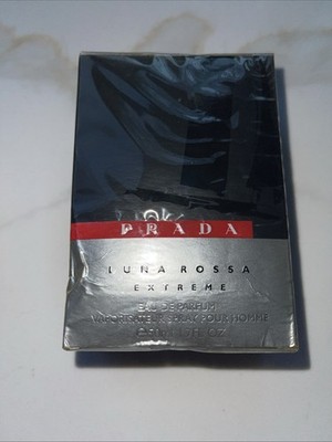 Prada Luna  Rossa  Extreme  1.7 Fl Oz New (sealed In Plastic) Eau De Parfum