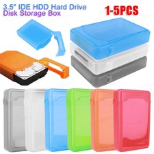 3.5 Inch Hard Drive Disk Storage Box Case Cover Hard Drive Disk Storage Box New