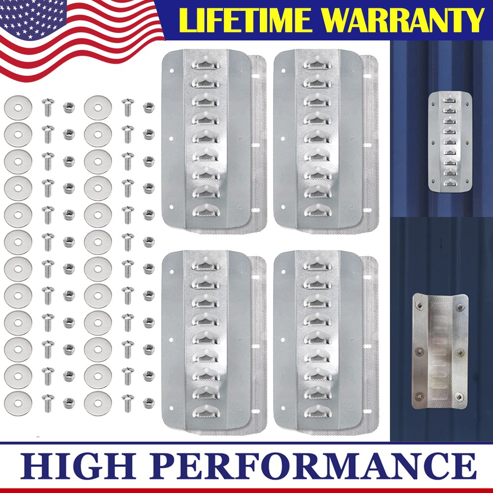 4 Pack Shipping Container Vent for Preventing Condensation and Excessive Heat