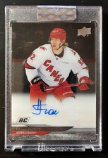 2024-25 Clear Cut VASILY PONOMAREV RC Autograph