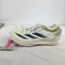 Men  s Size 6.5 adidas Adizero Avanti TYO Track  Field Spikes White - IE5488