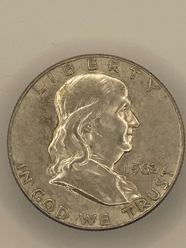 1952 D Franklin Half Dollar 90% Silver Denver Mint Circulated Ungraded Coin