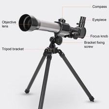 Professional Astronomical Telescope with High Tripod For HD Viewing Adults Kids