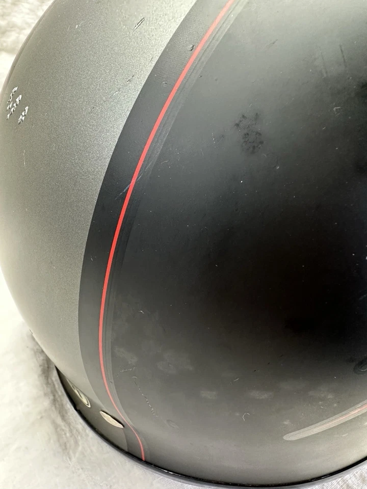 Casco de motocicleta Victory Base Shortie Cruiser talla pequeña Foto 3 de 4