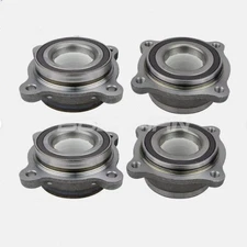For 2008 - 2016 Toyota Sequoia 2 Front & 2 Rear Wheel Bearing Module Set