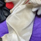 Vintage Musical Clown  Doll, Black, White,Red Cloth Costume, Victoria Impex Corp — photo 4
