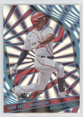 2022 Panini Chronicles Revolution Sunburst /50 Juan Soto #29 o7m