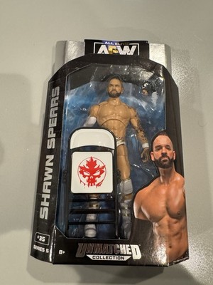 AEW Shawn Spears Series 5 #35 Unmatched Collection All Elite Wrestling Jazwares