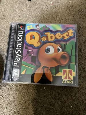 Authentic & Tested Q-Bert - Sony PlayStation 1, Working, Read