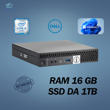PC DE BUREAU 7050 MINI INTEL I5 RAM 16 Go SSD 1TB WIN 11 PRO RECONDITIONNÉ