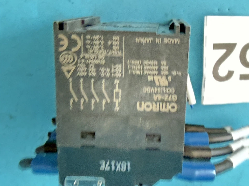 OMRON G7Z-4A Industrial Power Relay 24VDC + 18X1TE Base – Pre-Wired - Image 2 of 4