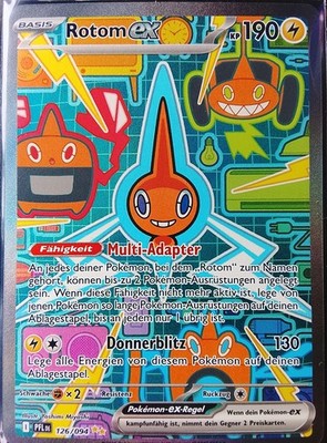 Pokemon Tcg Rotom Ex Sir Fatale Flammen 126/094 Boosterfrisch