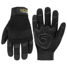 Work Gloves for Men Women, Touch Screen Utility Mechanic Gloves