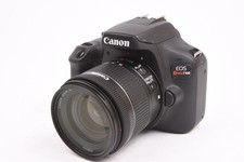 Canon T100 4000D 18MP DSLR Camera w/18-55mm Lens Shutter Count 7,000 T-008336