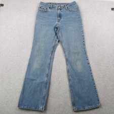 Vintage Levis 517 Slim Fit Bootcut Jeans Womens 11 JR M Medium Wash Denim Brazil