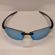 REVO DESCEND E RE4060-03 Polarized Blue Water Sport Wrap Rimless