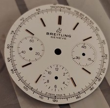 QUADRANTE ORIGINALE BREITLING CRONOGRAFO GENEVE VENUS 178 QUADRANTE VINTAGE