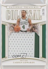 2019 National Treasures Colossal Rookie Materials Prime 19/25 Carsen Edwards 0p9
