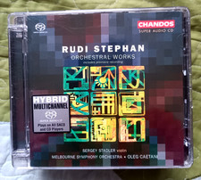RUDI STEPHAN ORCHESTRAL WORKS - CD MELBOURNE SYMPHONY ORCHESTRA VERY GOOD