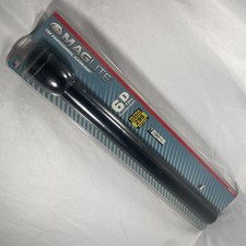 Maglite 6-Cell D Flashlight Black Heavy Duty S6D016 New Sealed USA Mag-Lite