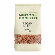 Minton & Donello Pecan Halves 6 x 125g Bulk Premium Nut Halves