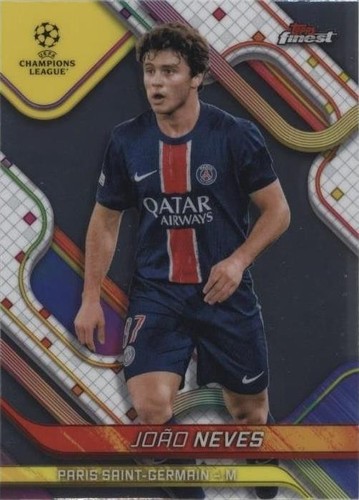OFFICIAL JOAO NEVES #87 2024-25 UCL Away PSG PRINT | eBay