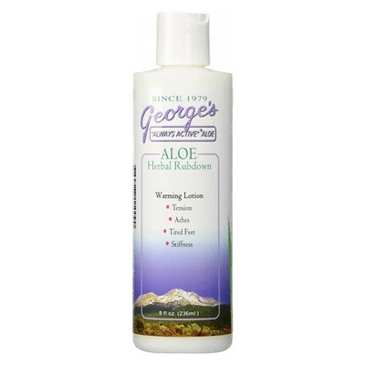 Herbal Rubdown 8 oz  by George's Aloe Vera