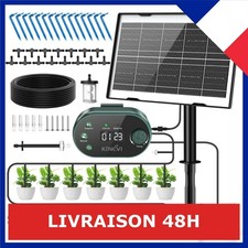 Kit Irrigation Goutte à Goutte Solaire 15 m - Arrosage Automatique KINEVI