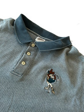 Vintage 1999 Taz Golf Polo Shirt XL Looney Tunes Warner Brothers Studio